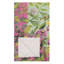 Ikebana Damask Aqua Linen Throw