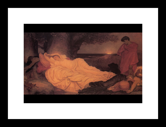 Cymon et iphigenia-imprimé, H 24 po x l 36 po x P 1,5 po