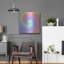Ivy Bronx «Pastel Rainbow Swirl» par Art Licensing Studio, art mural en métal
