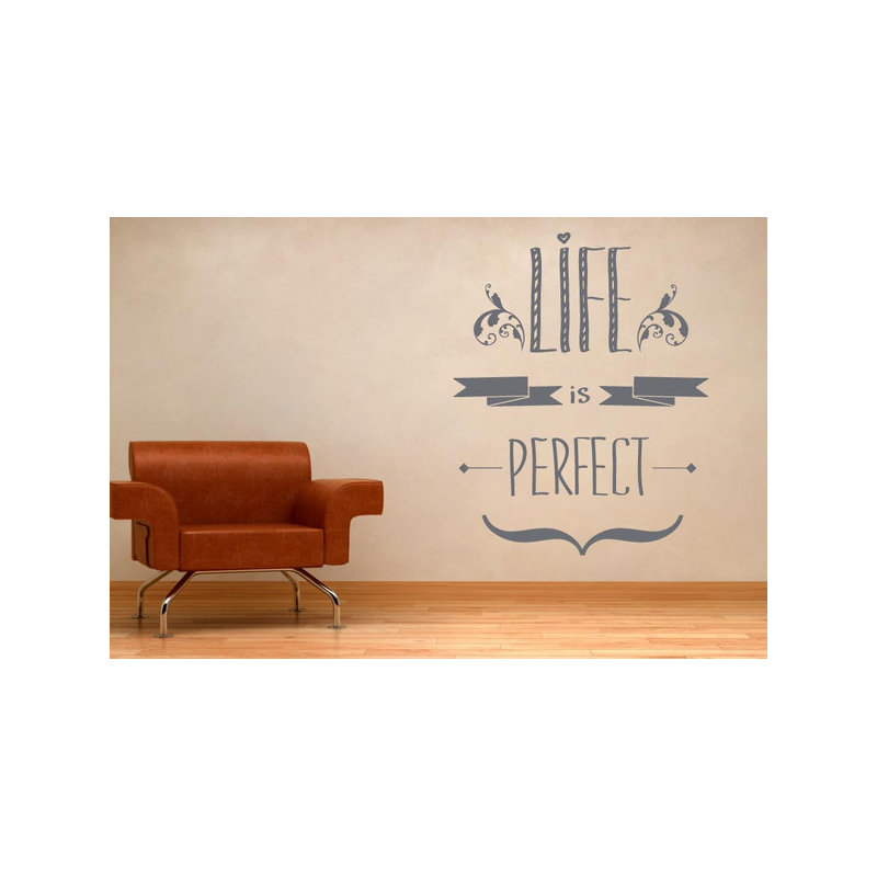Wall Decal, Grey, Large