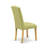 5 Piece Dining Table Set Includes a Rectangle Kitchen Table with Butterfly Leaf and 4 Limelight Linen Fabric Parson Dining Chairs, Oak-2004734537-1938843827-1938843826