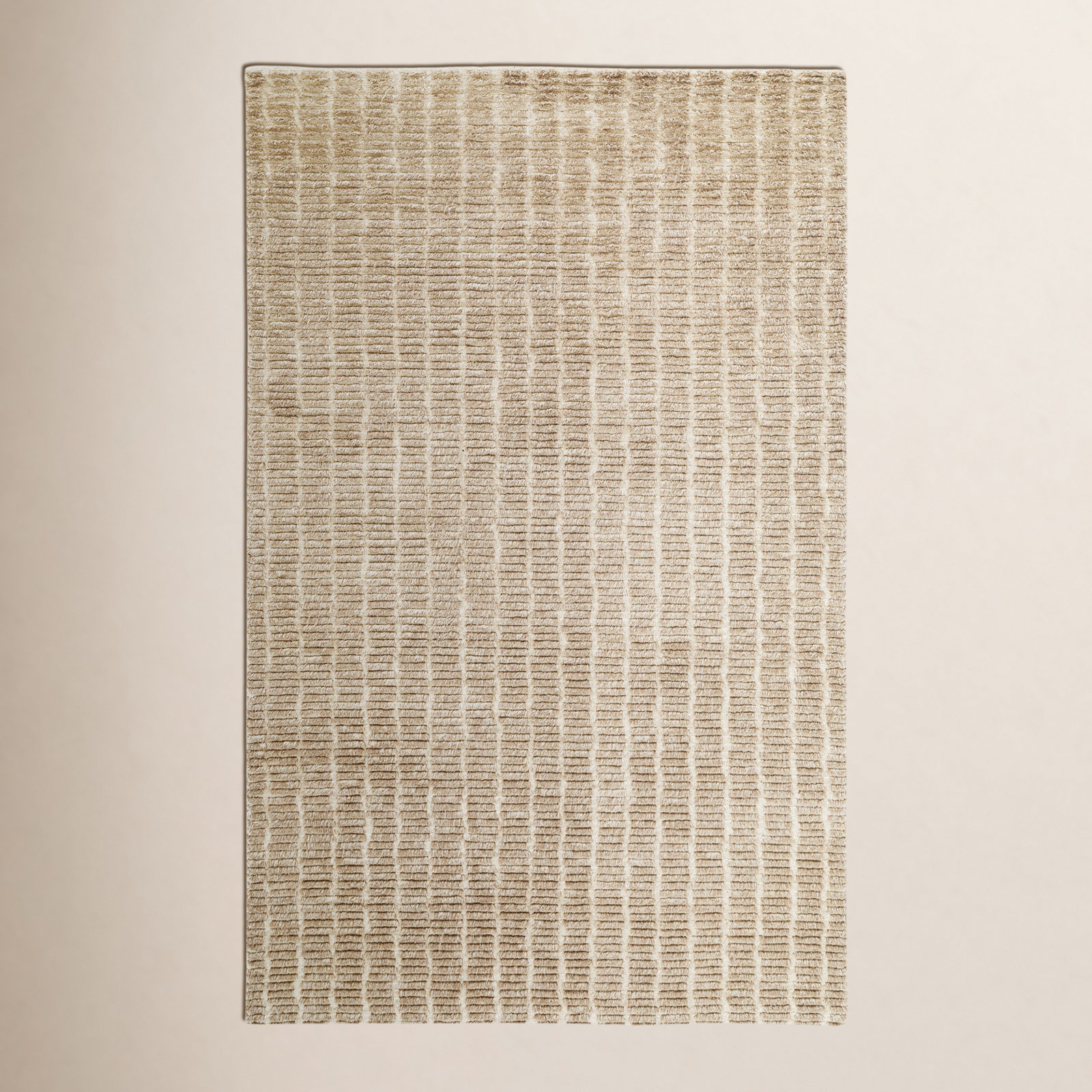 Debra Hand-Tufted Striped Wool Rug, Rectangle 2' x 3'