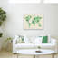 « dinosaur world map », impression sur toile-10173327