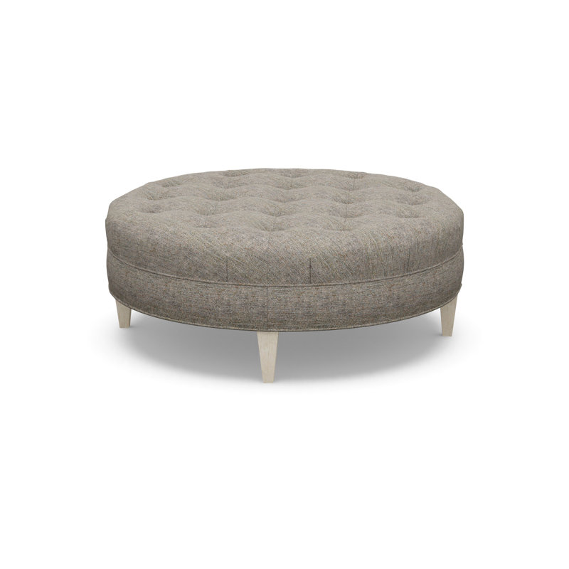 Round Ottoman, 2243-80, Sandstone