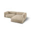 Bedar 2 Seater Velvet Corner Sofa -211681937