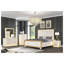 Commode 5 tiroirs Obsession contemporaine - Commode en bois blanc avec lumières DEL, mobilier de rangement moderne
