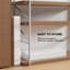 Table pliante étroite 5 pi ， Blanc-121100050-121100052