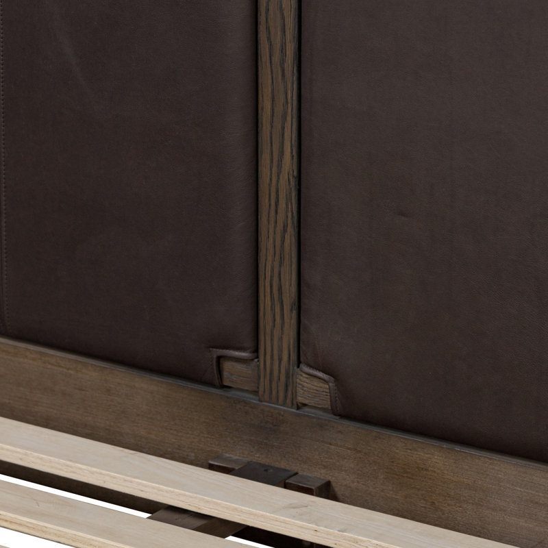 Salado Upholstered Bed, King, Heirloom Cigar