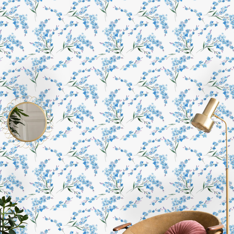 Rouleau de papier peint adhésif Provo, L 16,67 po x l 25 po