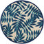 Tapis bleu marine intérieur / extérieur Eaglin-197880704