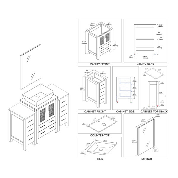 Dimensions du produit