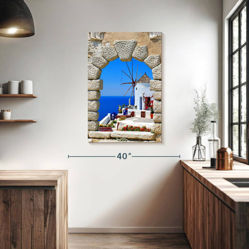 Gillard Window Windmill View, 39" H x 26" W