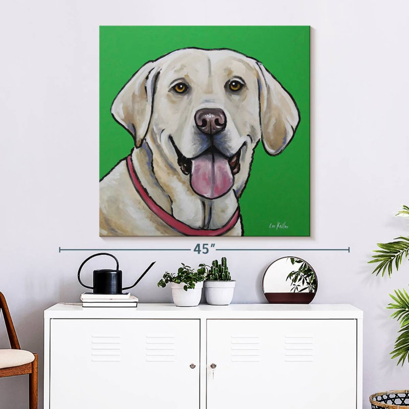 Crowle Lab Summer, 33" H x 33" W