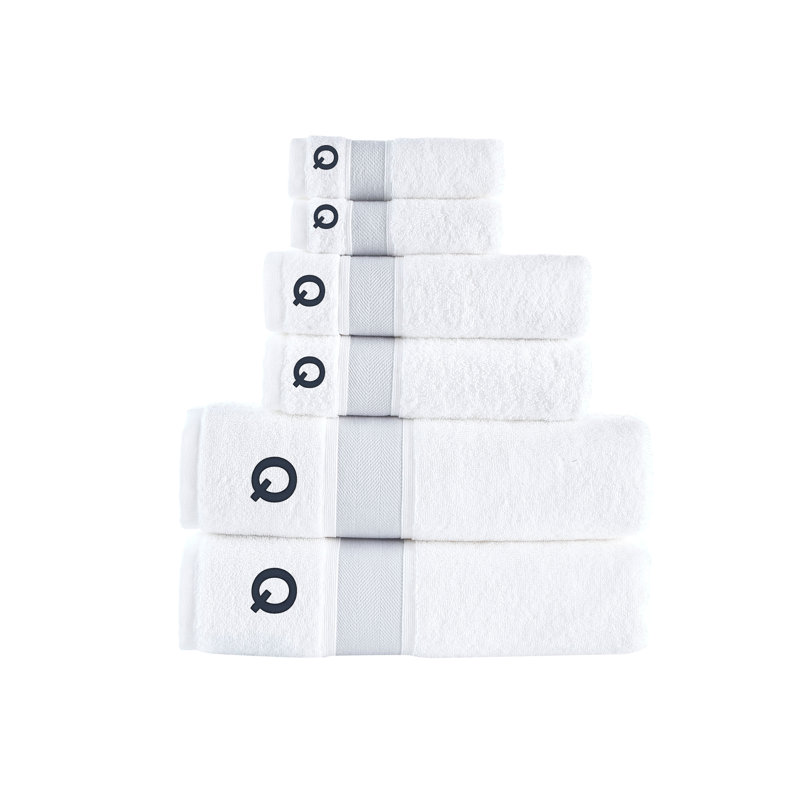 Dieter 6 pcs Towel Set, Q, Silver