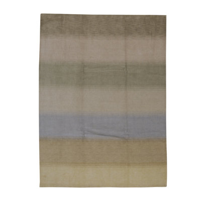 Gabbeh Wool Striped Area Rug