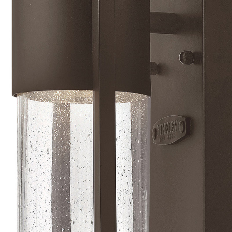 Shelter 1-Light Outdoor Sconce, Buckeye Bronze