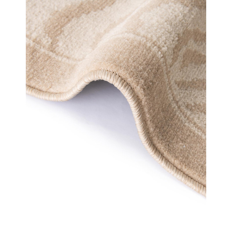 Tapis Equiferus Teonni, Beige, Rectangle 4 pi 1 po x 6 pi 1 po
