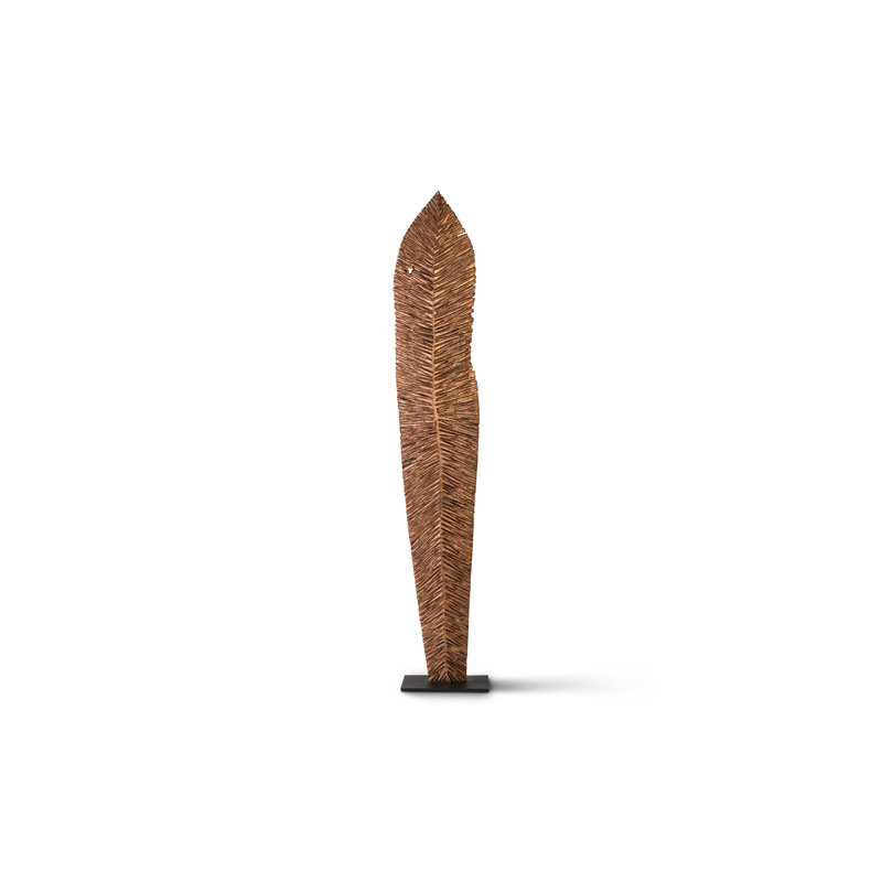 Feuille de sculpture sculptée sur pied