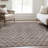 Premium Machine Washable Prisco Taupe Rug-1940979541