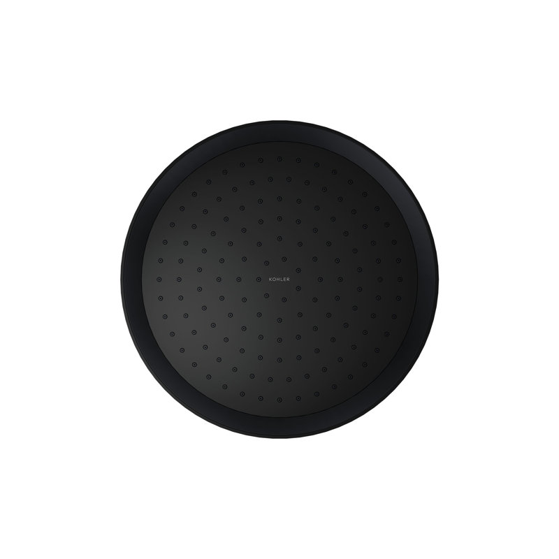 Statement™ 1.75 GPM Round 12 in. Rainhead with Katalyst Air-Induction Technology, Matte Black