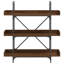 Sandre 100cm W Metal Bookcase-903798613-903798612