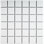 Porcetile 12.05 in. x 12.05 in. Squares Matte Porcelain Mosaic Wall and Floor Tile