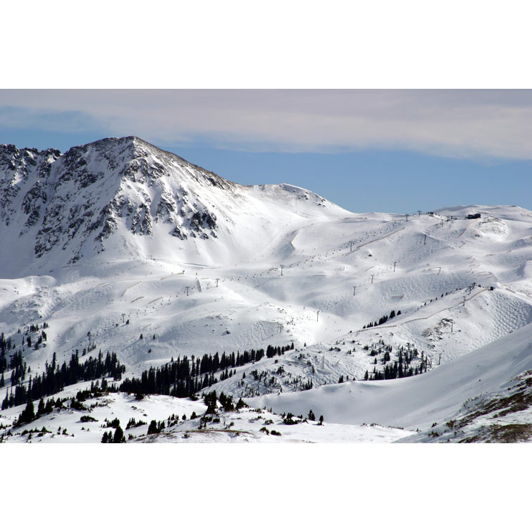 Arapahoe Basin by Kmaassrock - No Frame Print on Canvas