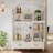 70.8" H Arched Glass Front Bookcase Cabinet With Drawers & Adjustable Shelves