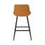 Tabouret de comptoir en faux cuir Macaire-392419287-392419283-351856398