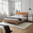 Branquinha Modern Queen Bed With Headboard-1316897607-1316897603