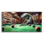 «Pool Shark In Bar» par Rey Klimt, art mural acrylique-1405607537