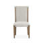 Table de salle à manger extensible à tréteaux avec 2 chaises d'appoint et 2 chaises d'appoint rembourrées et banc-389254695
