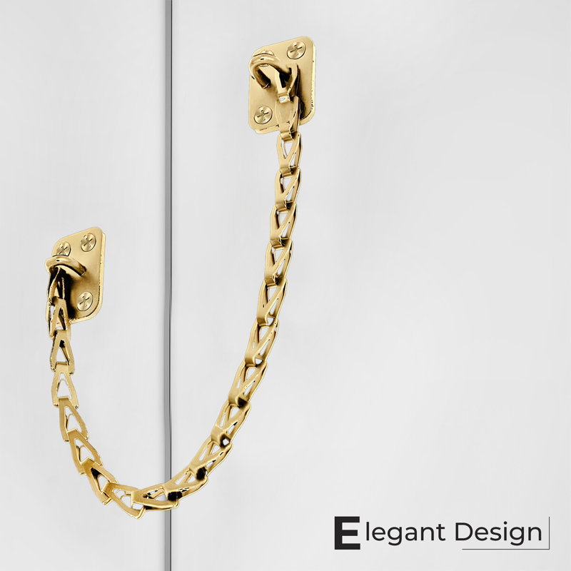 Shutter / Door Accessory, Polished Brass