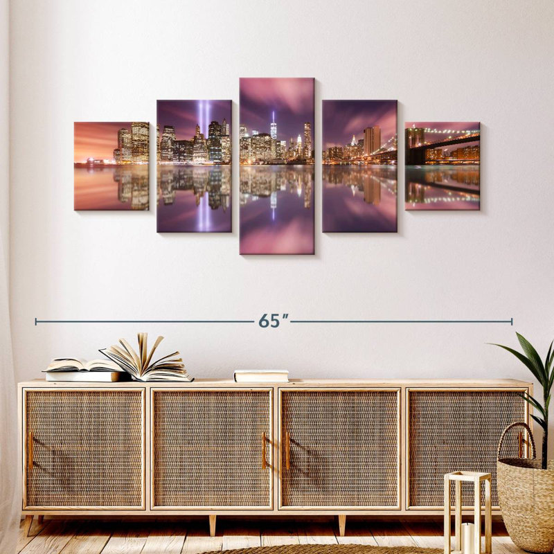 Ground Zero Skyline, 24" H x 55" W