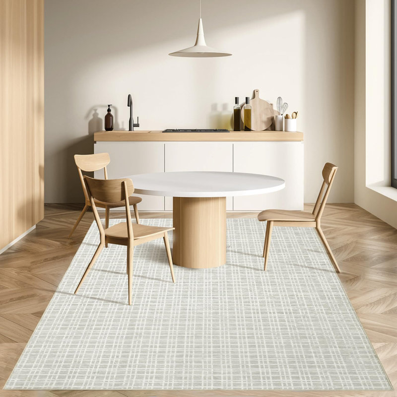 Tapis moderne lavable pour salon 9 x 12