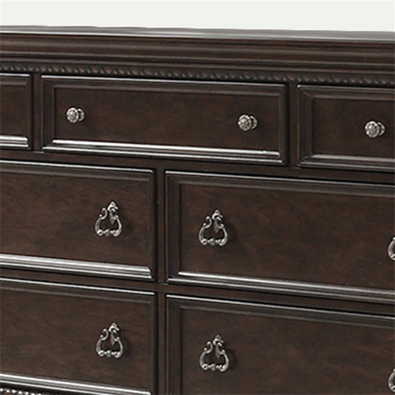 Mahogany 7 Drawer Dresser