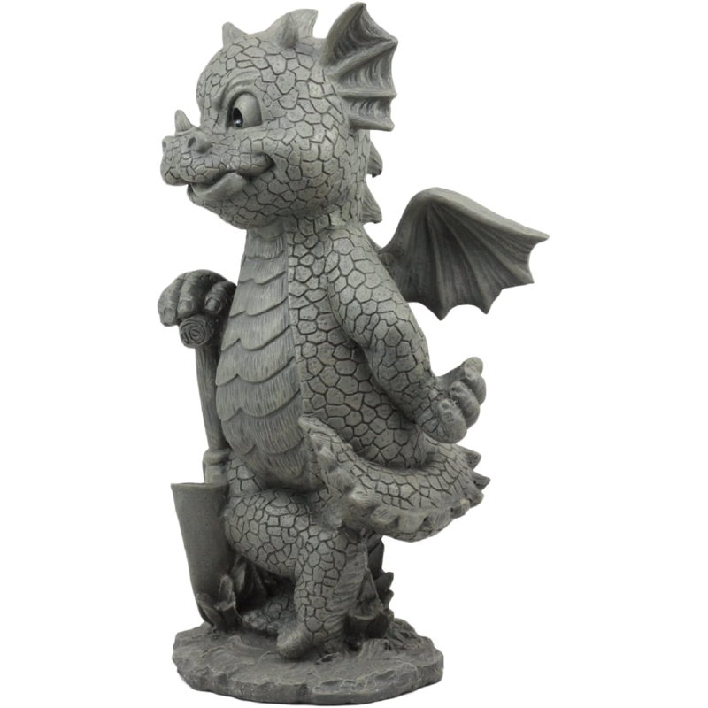 Statue de dragon fantaisiste Anniyah