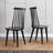 Izidora Solid Wood Windsor Back Traditional Style Dining Side Chair