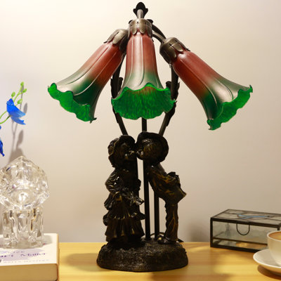 Lampe de table 17,5 pouces Lily Flower