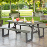 Rectangular Outdoor Folding Picnic Table