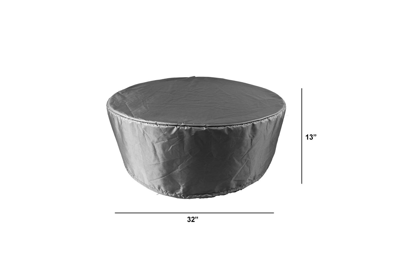 Almita Water Resistant Patio Table Cover, 13" H x 32" W x 32" D