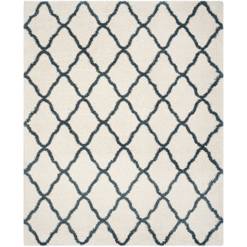 Darrold Hudson Shag Performance Geometric Rug, Rectangle 3' x 5'