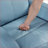 Recliners with Swivel &amp; Glider Motion – Blue Leather Solid Wood Frame Pull-Handle Recliner | Blue | Solid Wood, Plywood
