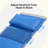 Patio Chaise Lounge Set Of 3, Aluminum Lounge Chairs With 5 Adjustable Positions, Outdoor Chaise Lounge For Pool, Deck, Garden, Backyard, Sunbathing ( Lounge Chairs+1 Table)-1062435874