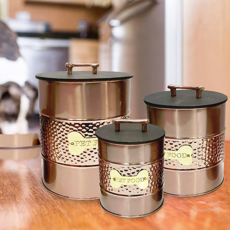 Ensemble 3 pièces de Vasques de rangement pour animaux