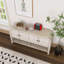 Console polyvalente avec lattes en bois tissé-1944958964