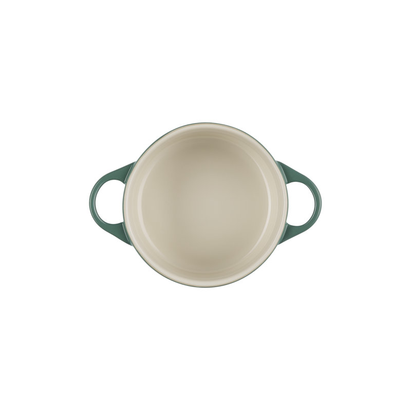 Le Creuset Stoneware Mini Round Cocotte, 14oz., Artichaut