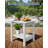 Adirondack Outdoor Side Table 18 x 15 inch, HDPE 2-Tier Patio Side Tables for Outside, All-Weather End Table for Patio Pool Deck Indoor Backyard-122511460