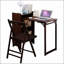 Bamboo Folding Desk with Hidden Storage, Perfect for Small Spaces and Home Offices, Mid Century Design