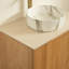 Meuble-lavabo simple avec plateau en pierre frittée